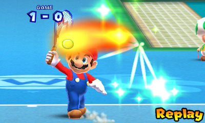 马里奥网球-游戏截图