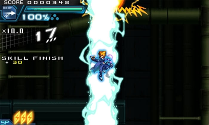 苍蓝雷霆 GUNVOLT 爪-游戏截图