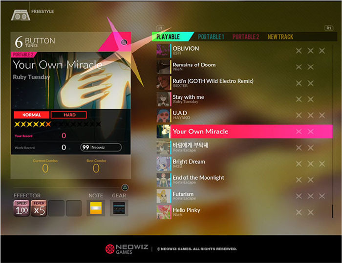 DJMAX：致敬-游戏截图