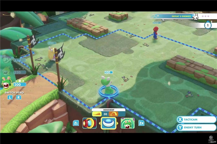 马里奥和疯狂兔子：王国大战-游戏截图