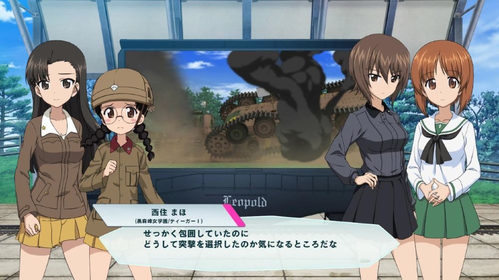 少女与战车：战车梦幻大会战-游戏截图