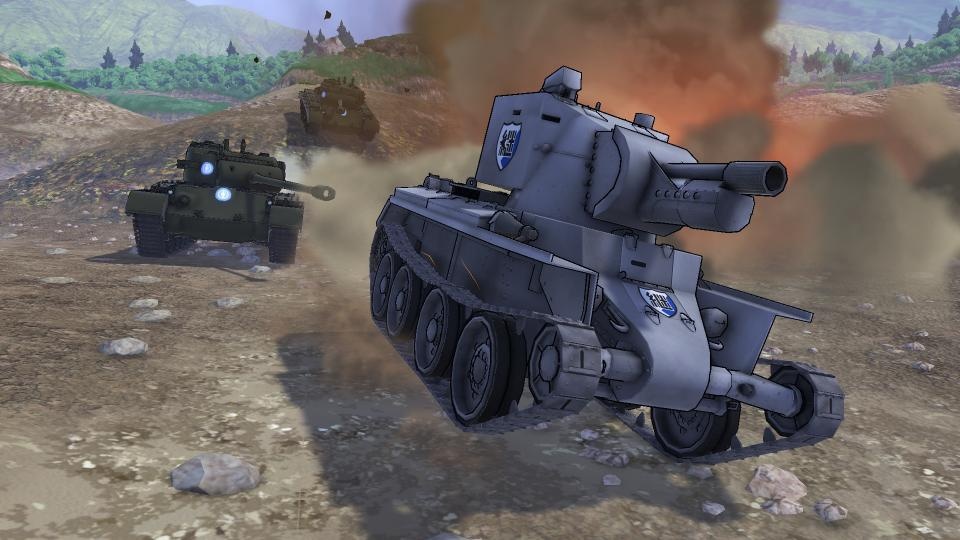 少女与战车：战车梦幻大会战-游戏截图