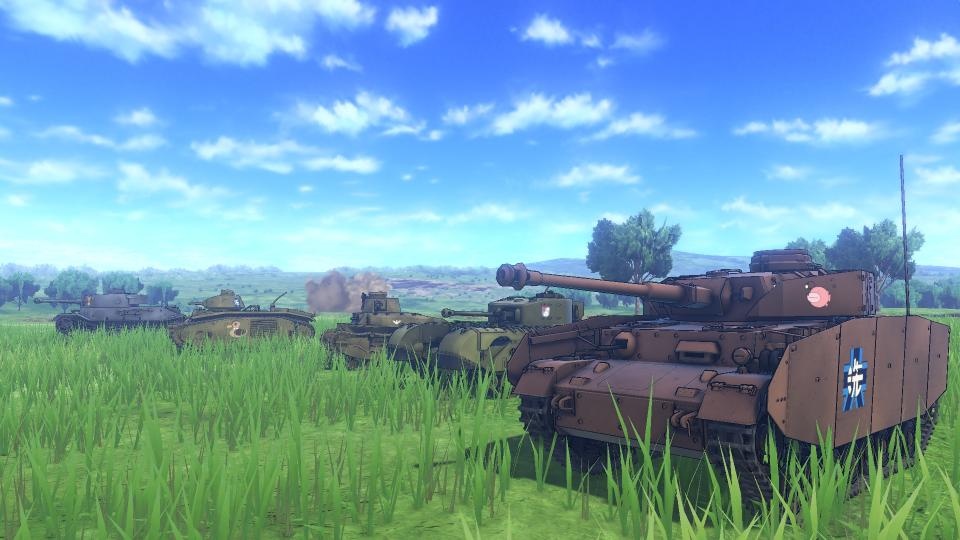 少女与战车：战车梦幻大会战-游戏截图