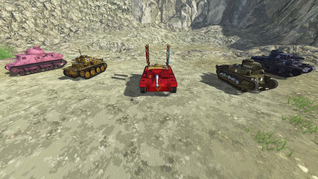 少女与战车：战车梦幻大会战-游戏截图