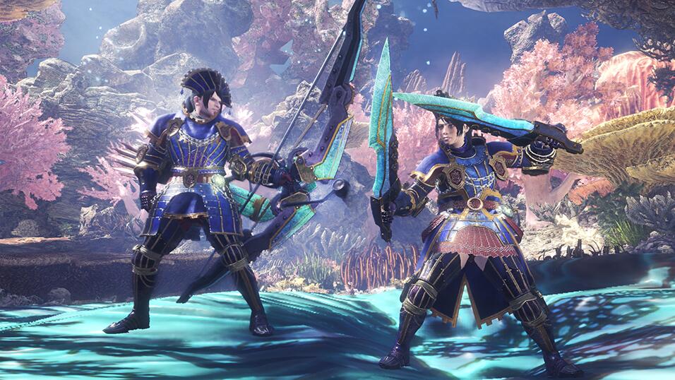 《怪物猎人:世界》第三弹免费更新炎妃龙套装外观及"转身装衣"公开