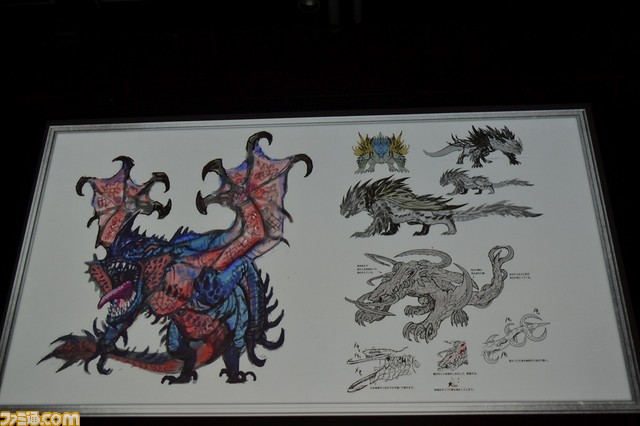 《怪物猎人 世界》展示灭尽龙起初设定原稿,造型比现在更加恐怖凶狠!